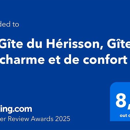 Le Gite Du Herisson, Gite De Charme Et De Confort Le Menoux Exterior foto